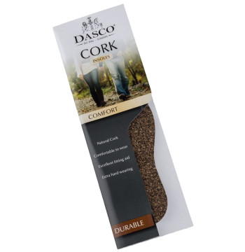 Cork Insoles Junior 6 Pair Pack