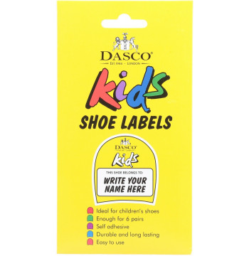 Shoe Labels Display Box 24 Pack