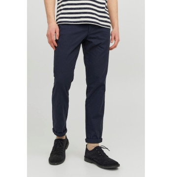 Jack & Jones slim fit chinos in Navy
