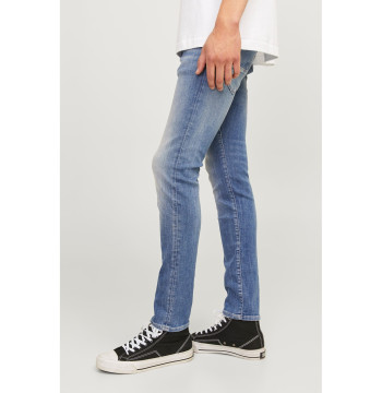 Jack & Jones Glenn slim fit jeans in mid wash Blue