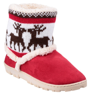 Denmark Jnr Pull On Bootie Slipper