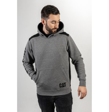 Logo Panel Hooded Sweatshirt
